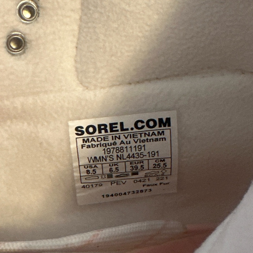 Sorel Women's 8.5 Out N About III Conquest Waterproof Lace-Up Winter Boots - Picture 5 of 5